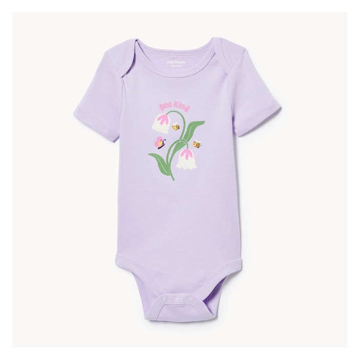 Baby Girls' Short Sleeve Bodysuit